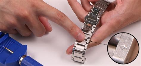 how to take links out of a watch without tools